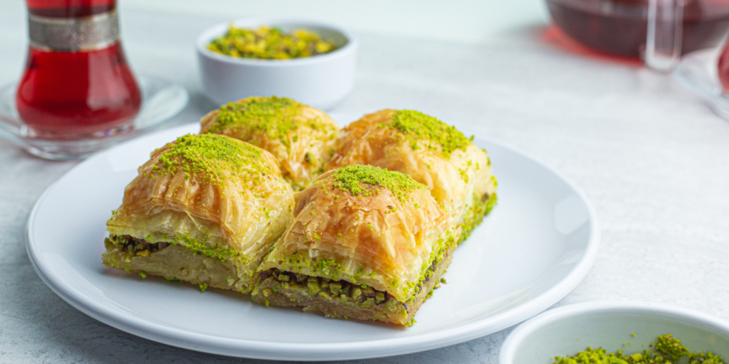 Baklava z pistacjami