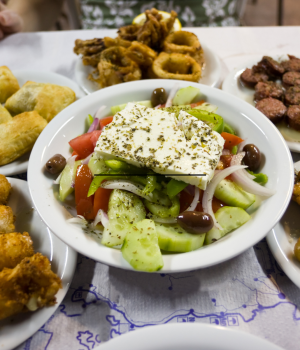 Feta, ogórek